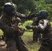 MARFORPAC Marines participate in hand-to-hand combat training during the French Armed Forces Aito Course