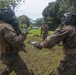 MARFORPAC Marines participate in hand-to-hand combat training during the French Armed Forces Aito Course