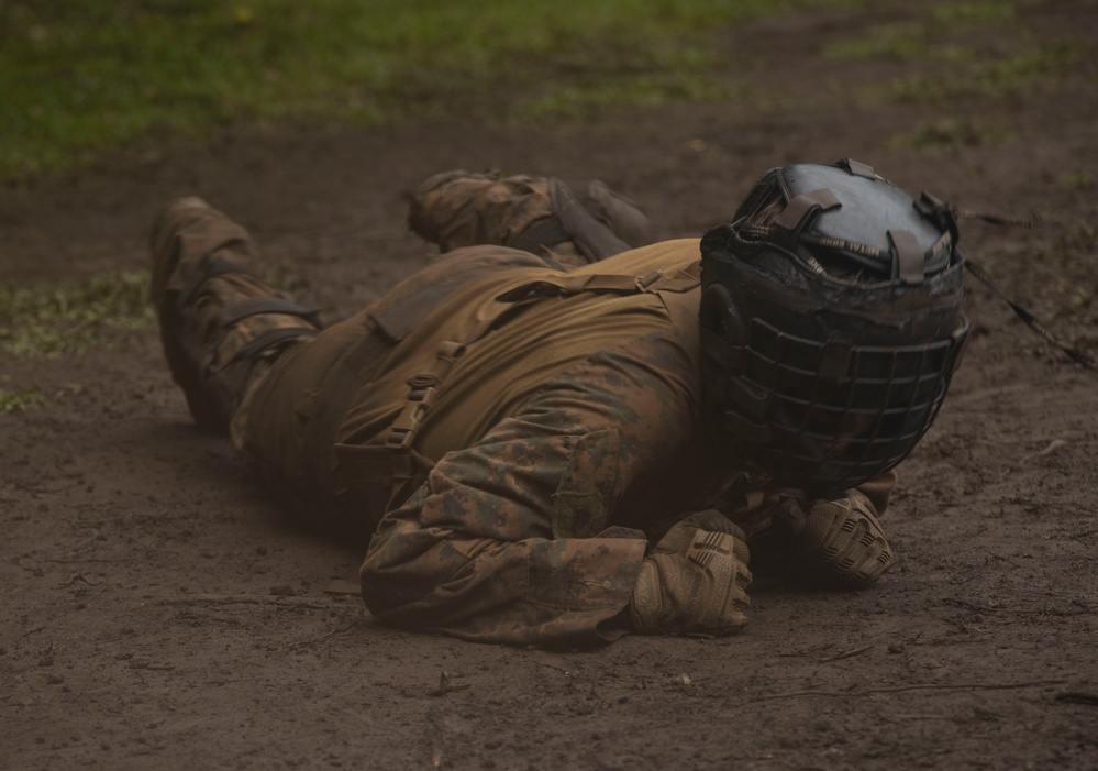 MARFORPAC Marines participate in the French Armed Forces Aito Course Culminating Event