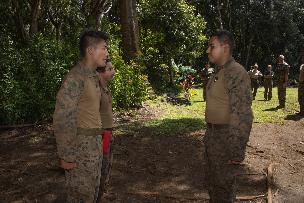 MARFORPAC Marines participate in the French Armed Forces Aito Course Culminating Event