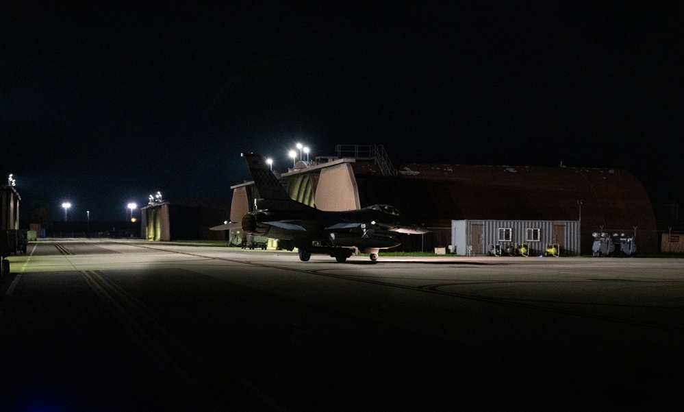 36th and 25th FS perform night ops