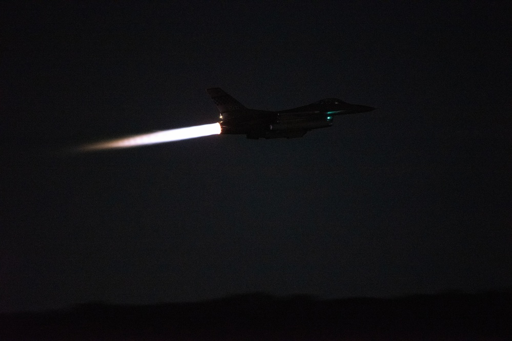 36th and 25th FS perform night ops