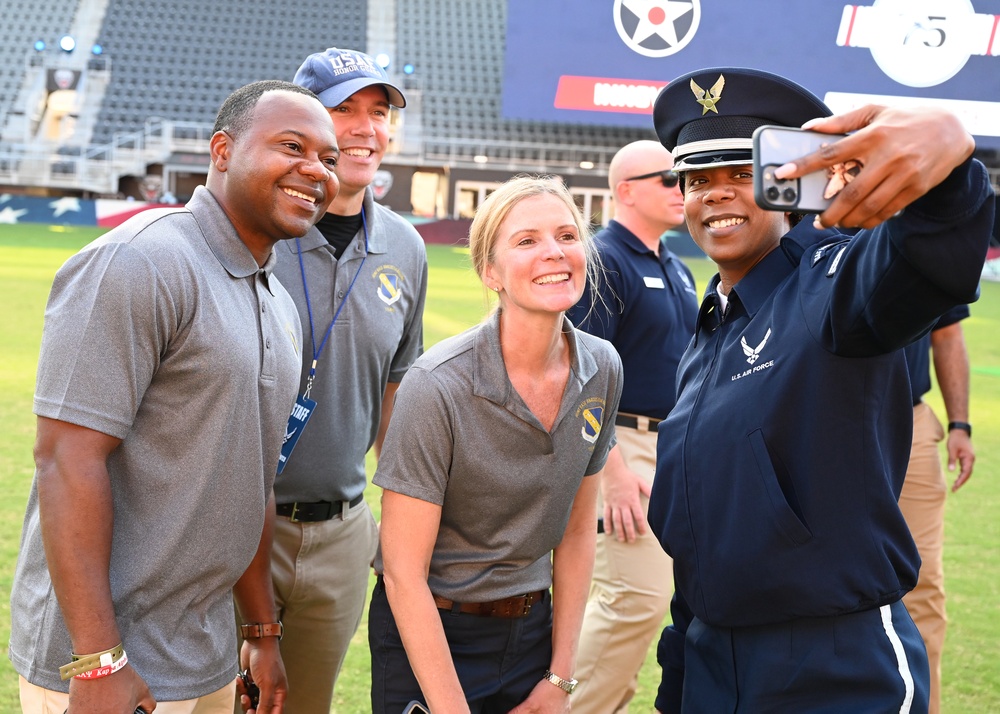 U.S. Air Force celebrates 75th Anniversary at Audi Field