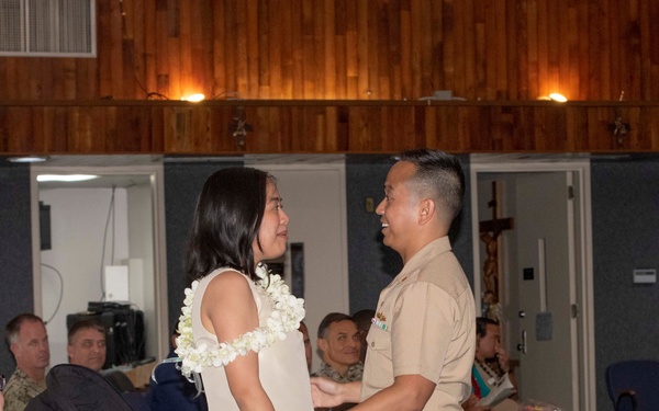 Navy Reserve Command Det. Guam Holds Change of Command