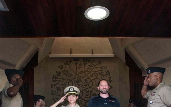 Navy Reserve Command Det. Guam Holds Change of Command