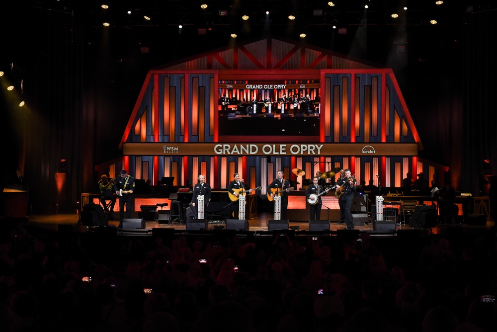 U.S. Navy Band Country Current wows at Grand ‘Ole Opry Concert