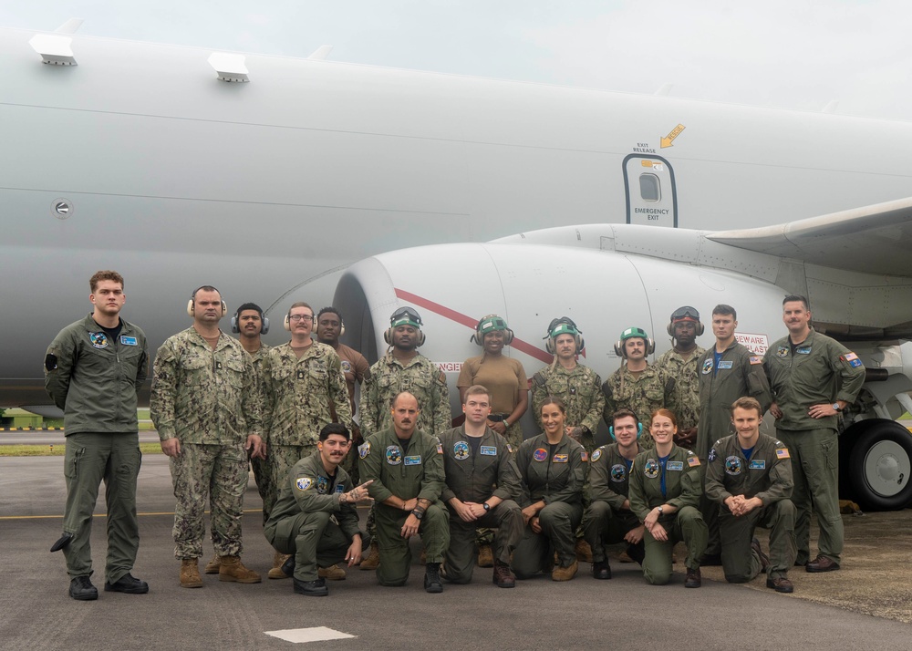 P-8 Squadron Flies Out of Singapore