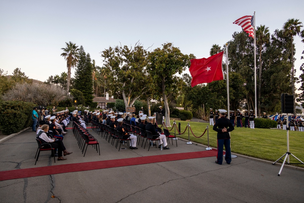 Camp Pendleton hosts 80th annual Evening Colors Ceremony