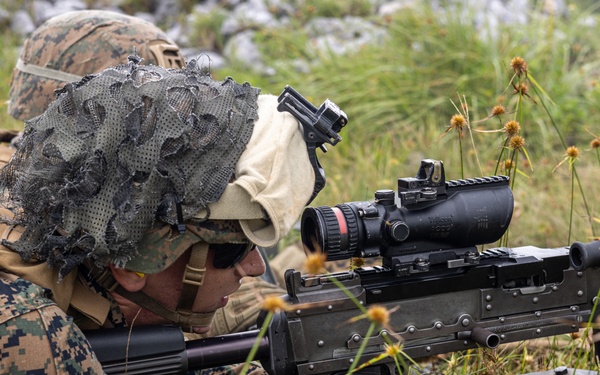 3d Battalion, 3d Marines Machine Gun Range