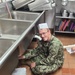 Seabees repair drain lines to support base galley