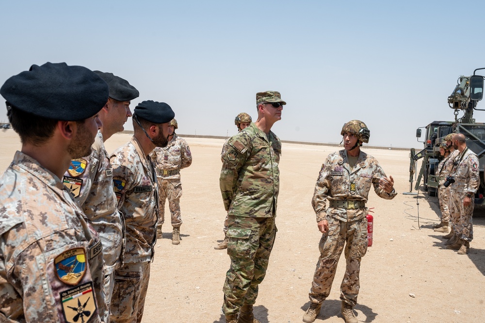 Lt. Gen. Alexus G. Grynkewich Kuwait Key Leader Engagement