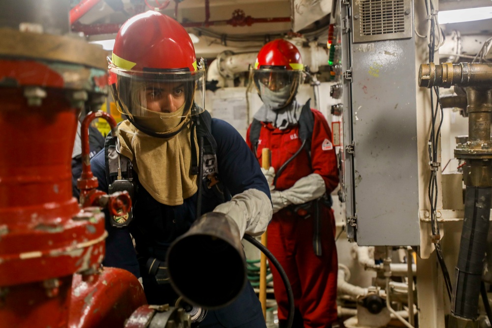 USS Higgins Conducts General Quarters Drill