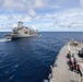 USS Higgins Conducts RAS With USNS Big Horn