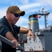 USS Higgins Conducts RAS With USNS Big Horn