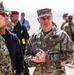 Maj. Gen. Steven J. deMilliano observes the final day of Exercise Eager Lion