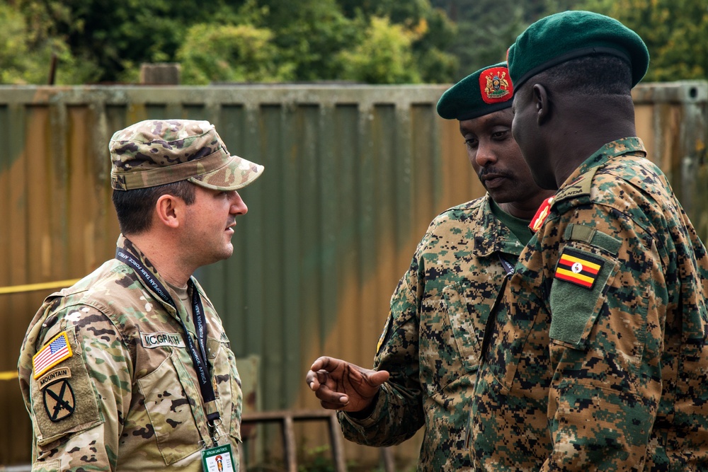 ALFC Delegates Observe Battle during Saber Junction 22
