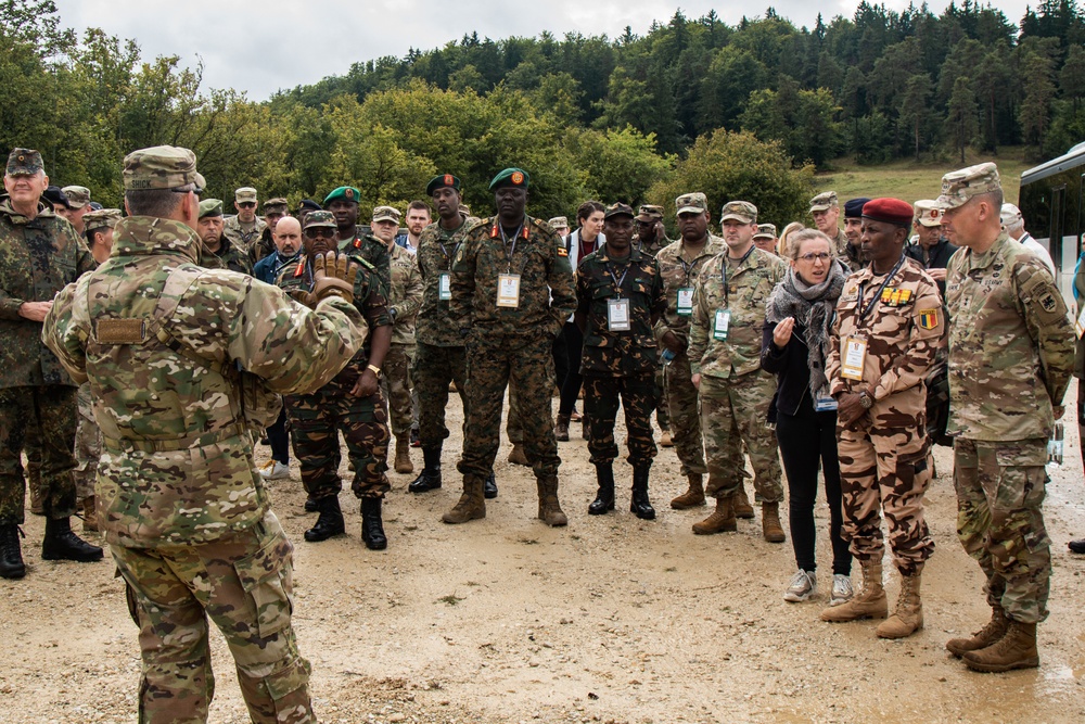 ALFC Delegates Observe Battle during Saber Junction 22