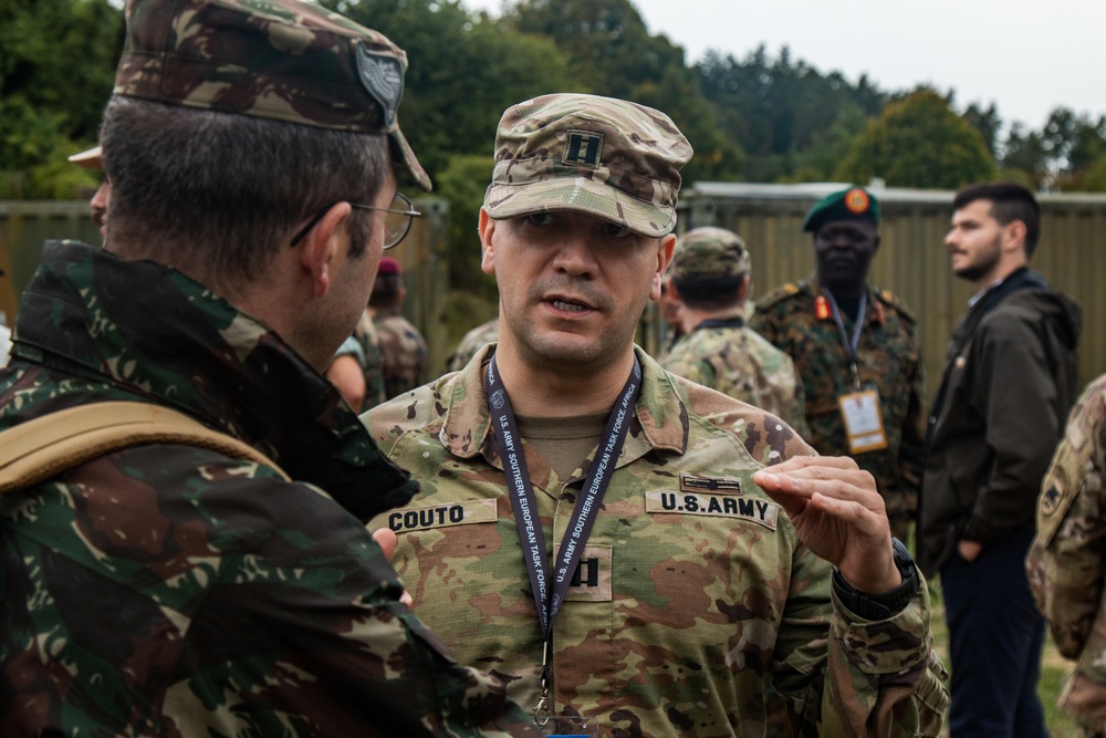 ALFC Delegates Observe Battle during Saber Junction 22