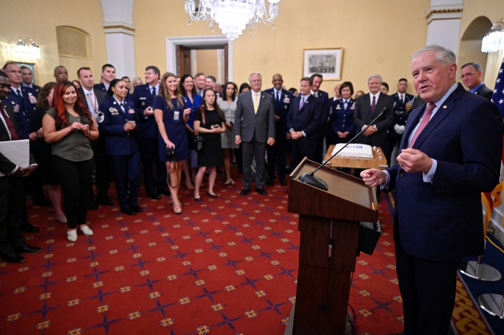 Air Force 75th birthday celebration at U.S. Capitol