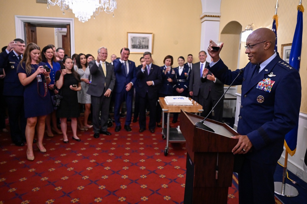 Air Force 75th birthday celebration at U.S. Capitol