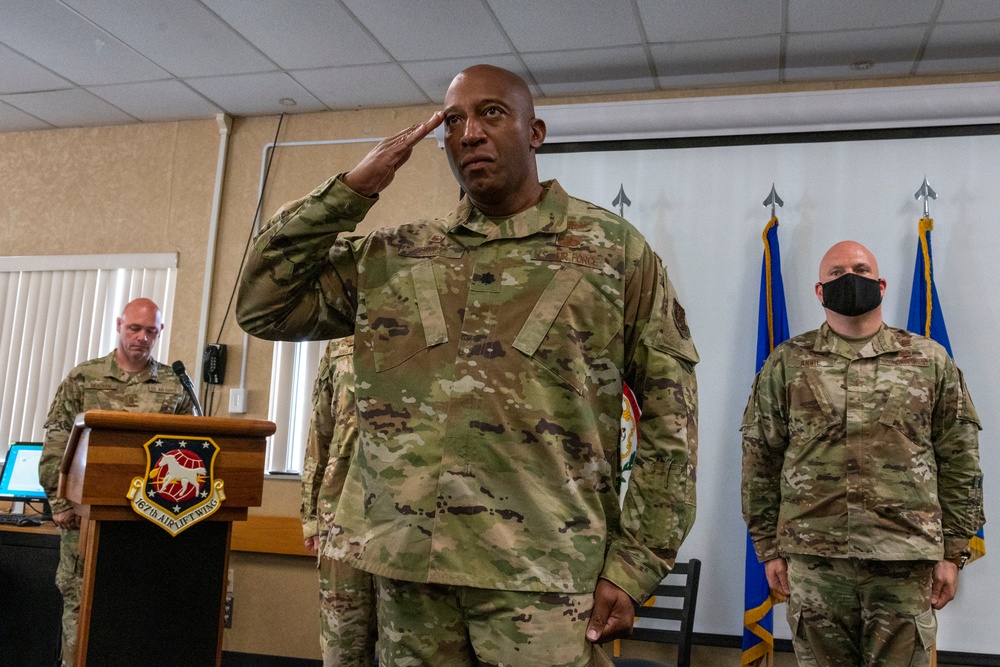 Gause assumes command of the 167th Mission Support Group