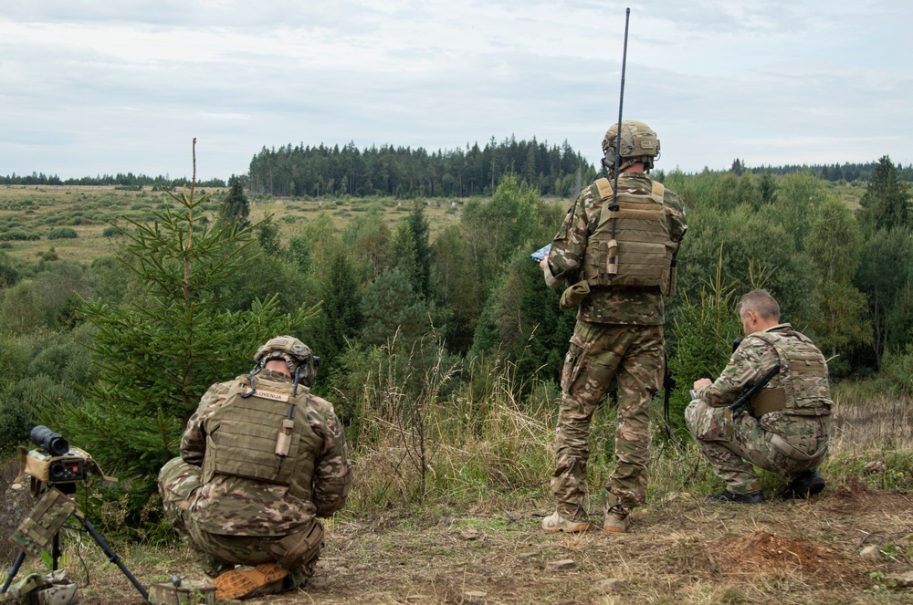 NATO JTACs coordinate live fire with 12th CAB in Czechia