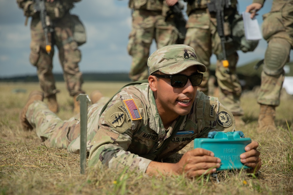 Warrior skills. Soldier badge.