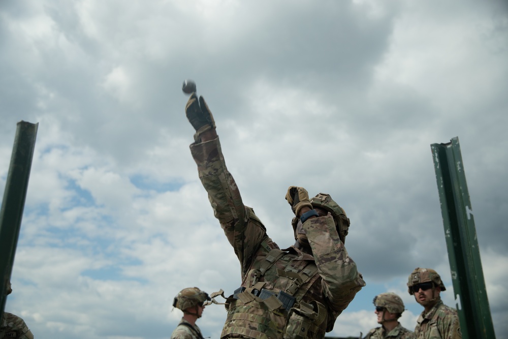 Warrior skills. Soldier badge.