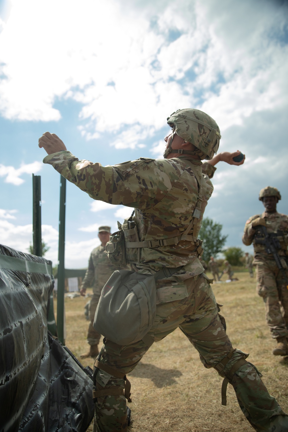 Warrior skills. Soldier badge.