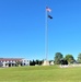 American Flag and Fort McCoy