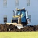 Final exterior grading takes place at fiscal year 2020-funded barracks project at Fort McCoy