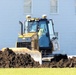 Final exterior grading takes place at fiscal year 2020-funded barracks project at Fort McCoy