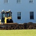 Final exterior grading takes place at fiscal year 2020-funded barracks project at Fort McCoy