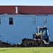 Final exterior grading takes place at fiscal year 2020-funded barracks project at Fort McCoy