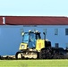 Final exterior grading takes place at fiscal year 2020-funded barracks project at Fort McCoy