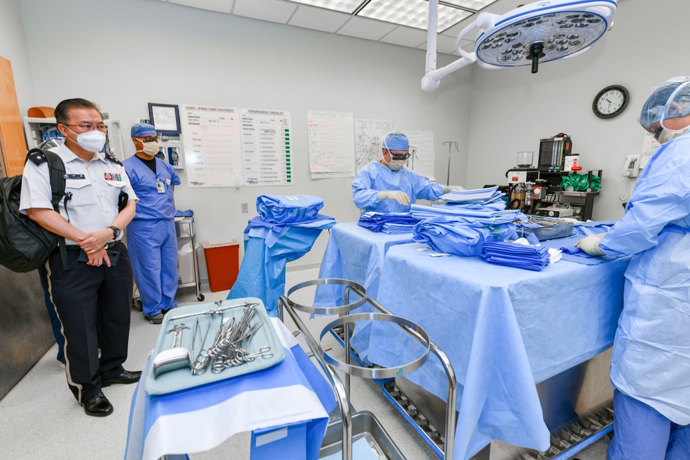 Maj. Gen. Toshimitsu Ito, Commandant, Medical Service School, Japan Ground Self-Defense Force, visited the U.S. Army Medical Center of Excellence.
