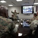 USMC Sgt. Maj. James Porterfield, Command Senior Enlisted Leader, NORAD and USNORTHCOM visits the PRANG