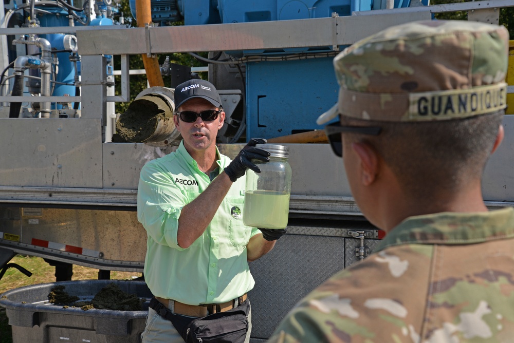 Algae harvesting technology demonstration at William H. Harsha