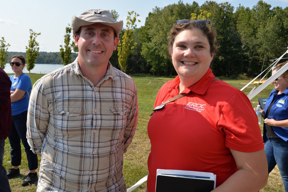 Algae harvesting technology demonstration at William H. Harsha