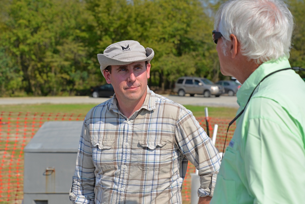 Algae harvesting technology demonstration at William H. Harsha