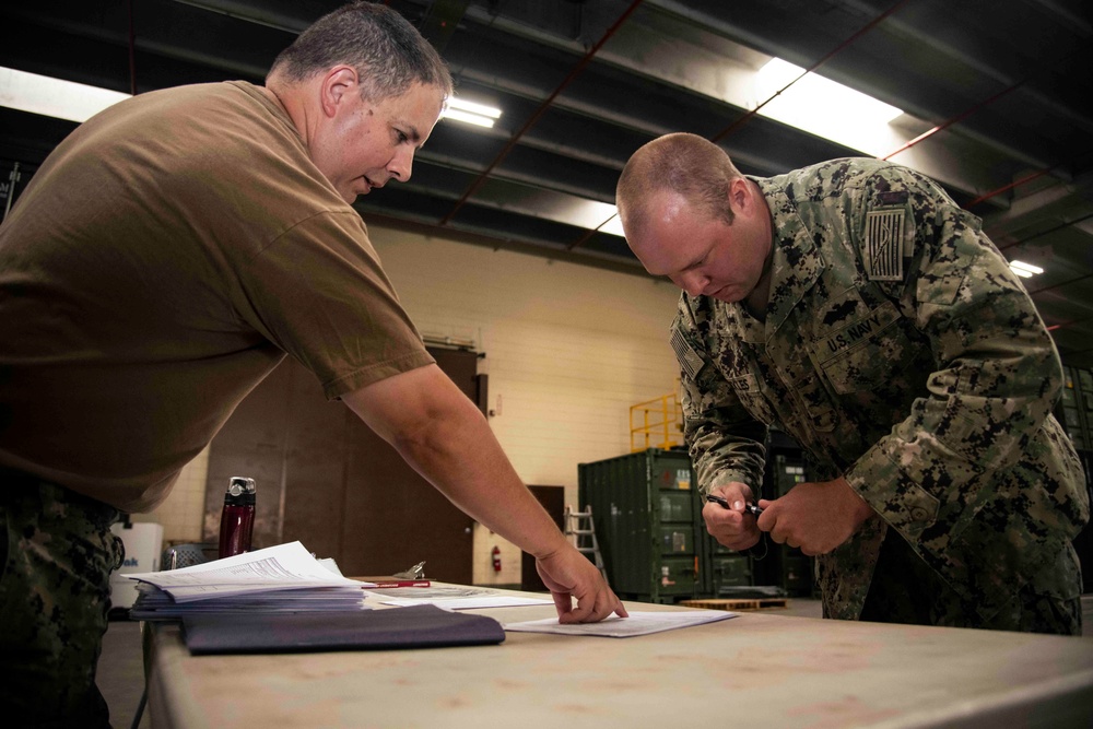 NMCB 133 Conducts Homeport Operations