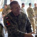 Maj. Gen. Joks wearing his new 1AD patch