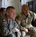 Maj. Gen. Joks takes a tour of the Gray Eagles