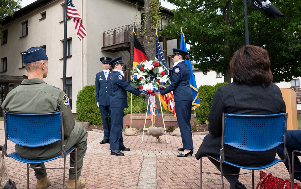 POW/MIA week closing ceremony