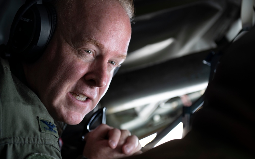 Col. Bingham flies first air refueling mission for MacDill