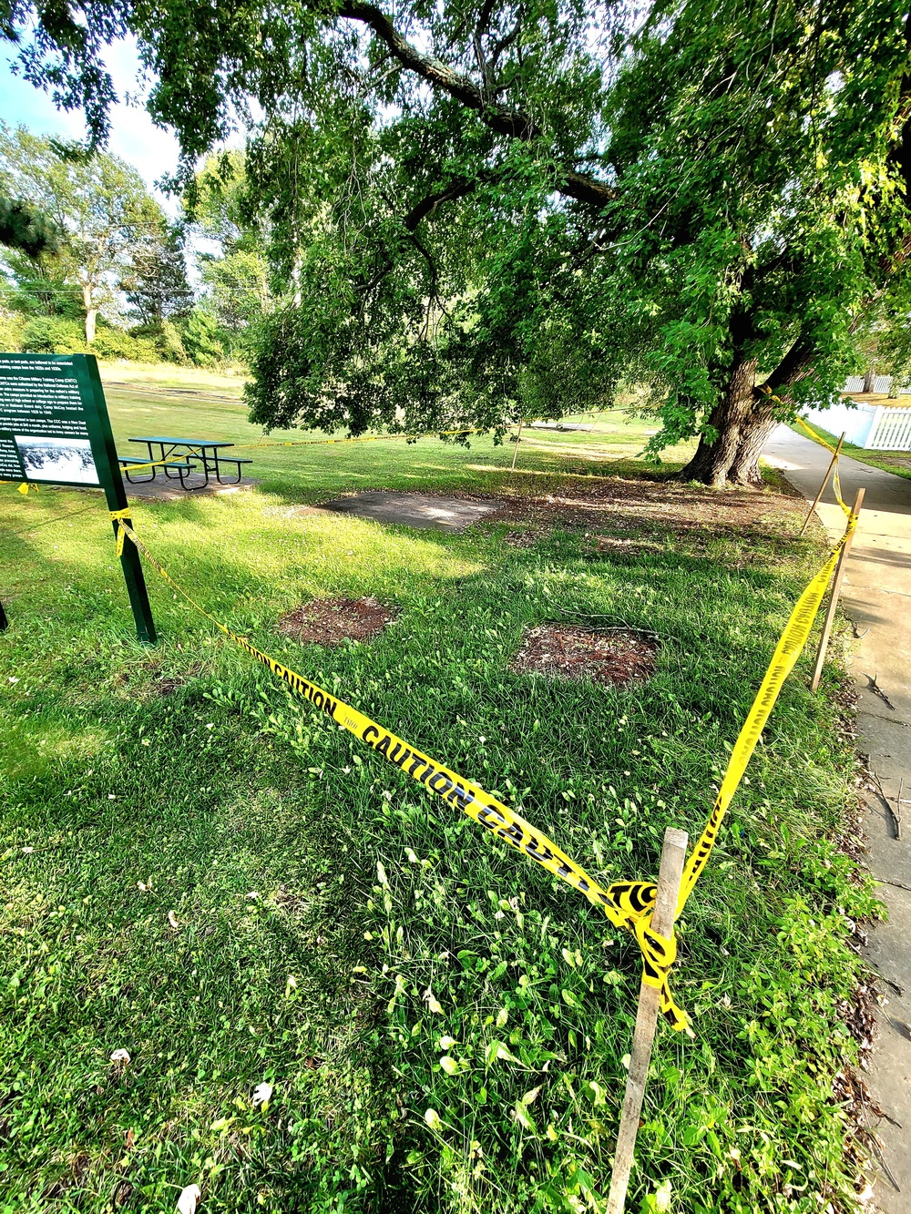 2022 archaeological survey area on Fort McCoy's South Post