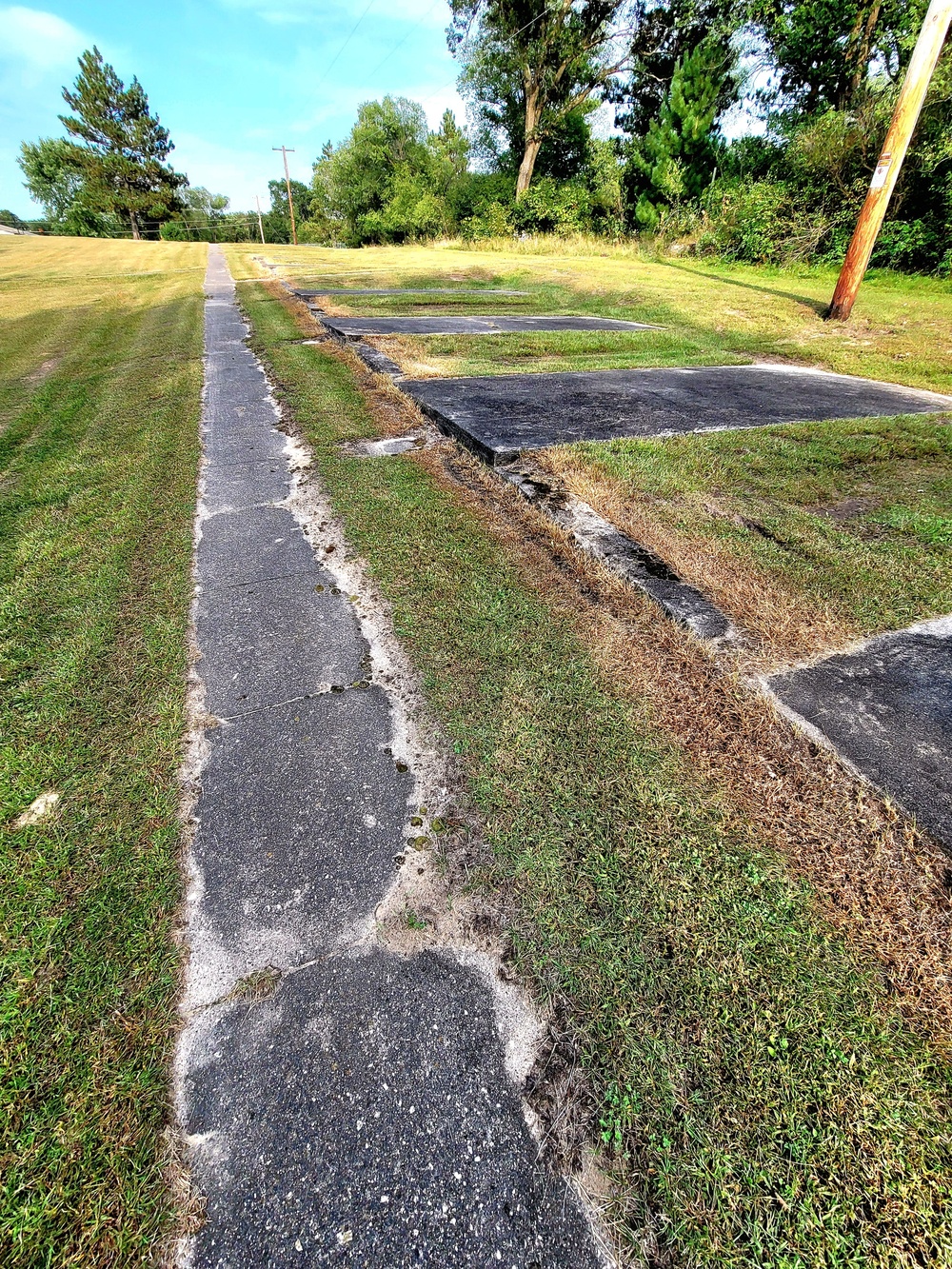 2022 archaeological survey area on Fort McCoy's South Post