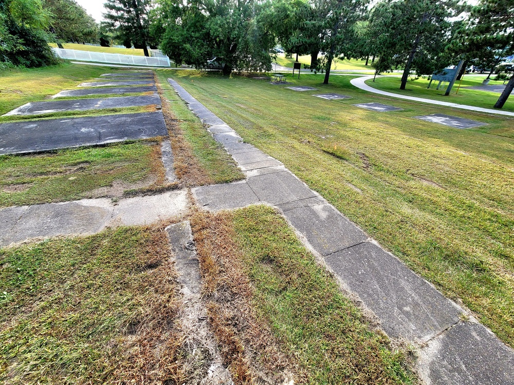 2022 archaeological survey area on Fort McCoy's South Post