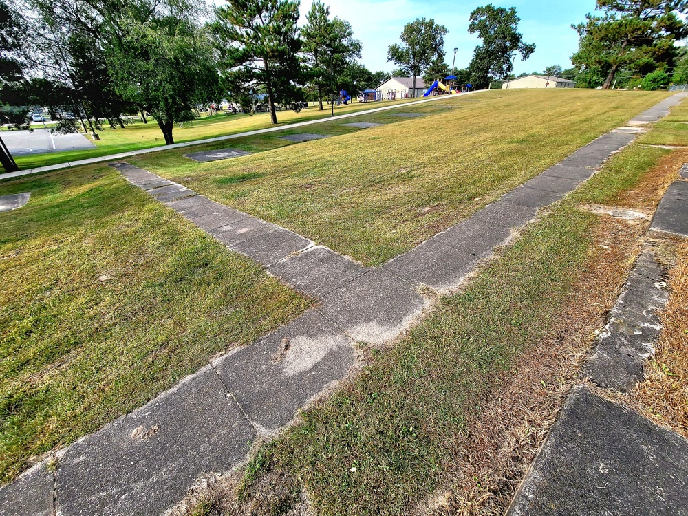 2022 archaeological survey area on Fort McCoy's South Post