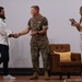 Eric Weddle discusses rest and recovery with Marines on Camp Pendleton